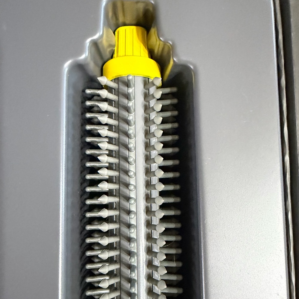Yellow and Gray Electric Hot Air Brush